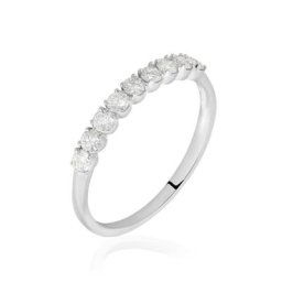 Demi Alliance Eloise Platine Blanc Diamant
