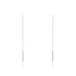 Boucles D'oreilles Pendantes Pink Or Rose