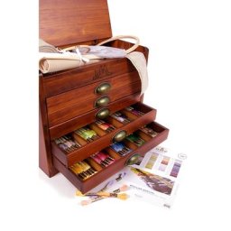 DMC Boîte de rangement avec fils à broder, 500 échevettes