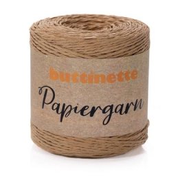 buttinette Fil de papier, nature, longueur : 250 m