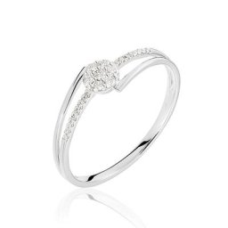 Bague Solitaire Atalante Or Blanc Diamant