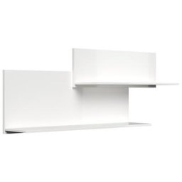 Étagères Fiore XL 120cm Blanc brillant