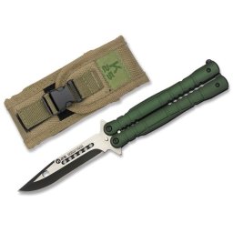 Couteau papillon balisong 22,8cm titane K25