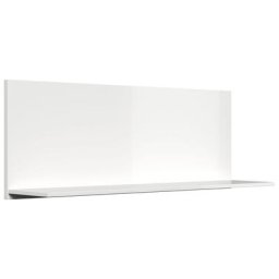 Étagère Fiore L 80cm Blanc brillant