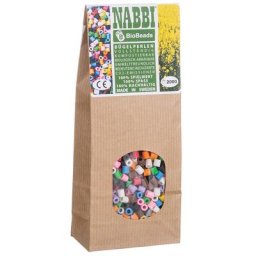 Nabbi® Perles à repasser bio, 2.000 pièces, multicolore