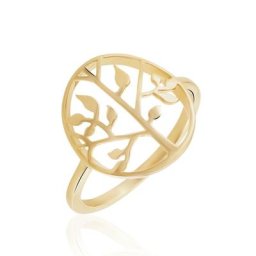 Bague Galvina Plaqué Or Jaune
