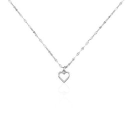 Collier Argent Blanc Hariane