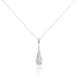 Collier Celine Or Blanc Diamant