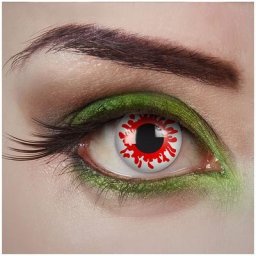 Lentilles de contact fantaisies ""bloody mary