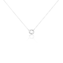 Collier Or Blanc Tresha Diamants