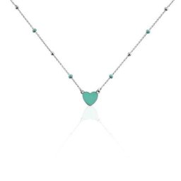 Collier Argent Blanc Augustine