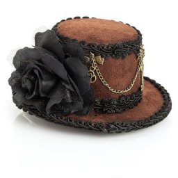 Mini-chapeau steampunk ""Gwendolyne