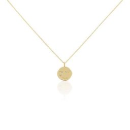 Collier Iago Plaqué Or Oxydes De Zirconium