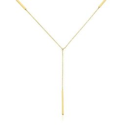Collier Eilish Acier Jaune