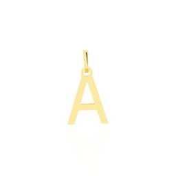 Pendentif Ionia Lettre Or Jaune