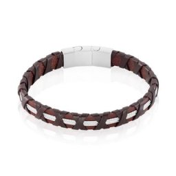 Bracelet Acier Blanc Luc
