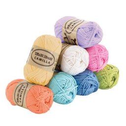 Laine Woll Butt Camilla mini-pelotes, couleurs pastel