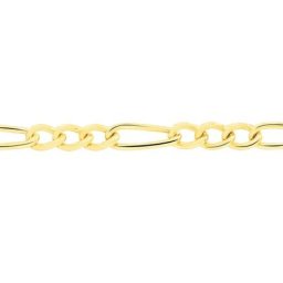 Chaîne Cameo Maille Alternee 1/3 Or Jaune