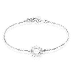 Bracelet Ombelline Argent Blanc