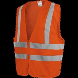 Gilet haute-visibilité orange en tissu mesh Würth MODYF