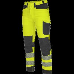 Pantalon de travail haute-visibilité fluo jaune/anthracite Würth MODYF
