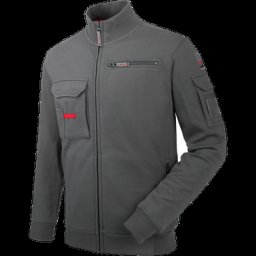 Sweat de travail Fullzip Dynamic+ Würth MODYF gris