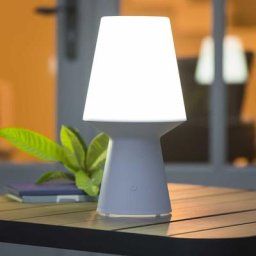 Lampe d'extérieur solaire Wiza Blanc H. 32,5 cm Unisexe