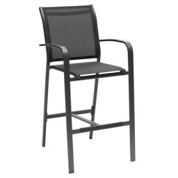Fauteuil de jardin haut Essentia Anthracite Graphite