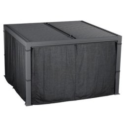 Rideaux pour pergola bioclimatique Majaé 1 set de 4 tonnelle 3,6 x m Unisexe