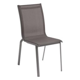 Chaise de jardin empilable Axant Wengé Praline