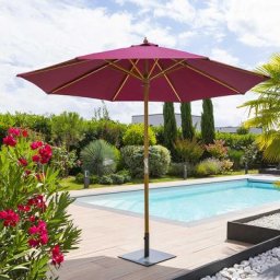 Parasol droit Tinaei Bordeaux Hespéride
