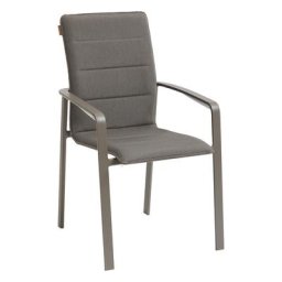 Fauteuil de jardin empilable Diese Mocha Praline