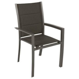 Fauteuil de jardin empilable Allure Speculoos Praline