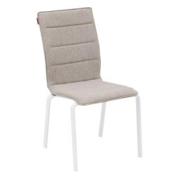 Chaise de jardin empilable Diese Badiane Blanc