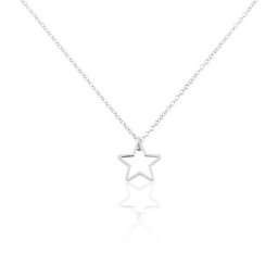 Collier Velma Argent Blanc
