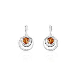 Boucles D'oreilles Argent Blanc Alanna Ambres