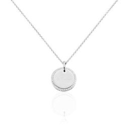 Collier Argent Blanc Amika Oxydes De Zirconium