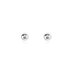 Boucles D'oreilles Puces Or Blanc Fidelia