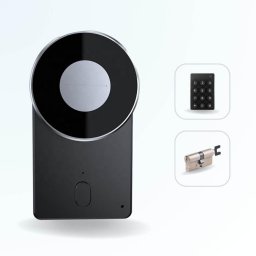 Pack serrure connectée locky-4 smart lock 2.0 + clavier sans fil + cylindre ajustable