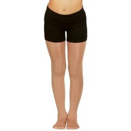 buttinette Short de danse pour enfants, noir