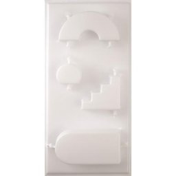 Moule à bougies ""géométrique"", 4 motifs