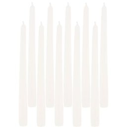 Bougies, écru, 10 pièces