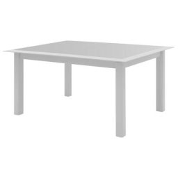 Table de jardin extensible Allure Gris Blanc
