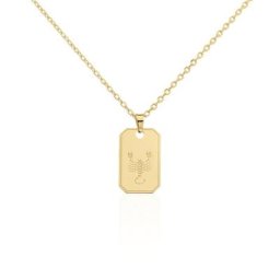 Collier Plaqué Or Quintien