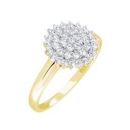Bague Mireya Or Jaune Oxydes