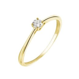 Bague Victoria Or Jaune Diamant