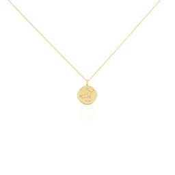 Collier Iago Plaqué Or Oxydes De Zirconium