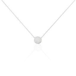 Collier Eryne Or Blanc