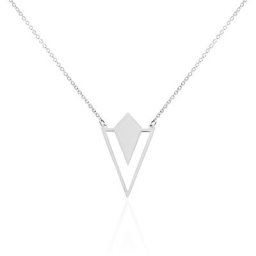 Collier Tylee Argent Blanc