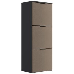 Meuble à chaussures Domus-L 3 abattants pour 12 paires Sable